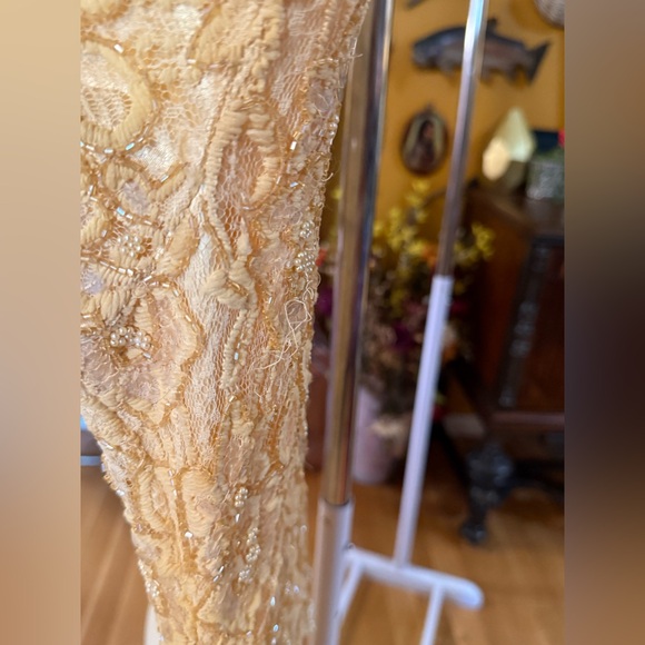 Vintage Scala Sequins and Chiffon Gown size L - Picture 8 of 8